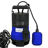 1/2 HP Submersible Sump Pump Clean/Dirty Water Pump 400W 2115GPH W/ 25ft Cable and Float Switch Pool Pond Flood Drain