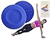 Yoga & Pilates Pads 2 Pack + Travel bag + Workout E-book. Mat Support Comfort for Knee Hand Wrist Head Shoulder & Elbow. 3/4 Inch Thick Silicone Cushion Eliminates & Protects Joints Injuries.
