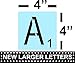Scrabble Stencils 4 Inch, Letters for Painting Signs, 26 Pcs, Reusable, Wall Words, 4x4