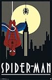 (22x34) Spider-Man Art Deco Poster