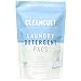 cleancult - Biodegradable Laundry Detergent (18 Tablets) - Biobased - Non Toxic - Free and Clear for Sensitive Skin - Scent Free - Eco Friendly - Baby Safe - Green