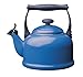 Le Creuset 2.1 L. Enamel on Steel Classic Whistling Teakettle - Harm. Blue 2.2 Qt