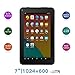 Haehne 7 Inches Tablet PC - Google Android 5.1 Quad Core, 1024 X 600 Screen, 2.0MP 0.3MP Dual Camera, 1G RAM 8GB ROM, 2800mAh, WiFi, Bluetooth (White)