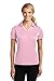 SPORT-TEK Women's Side Blocked Micropique Sport Wick Polo L Light Pink/White