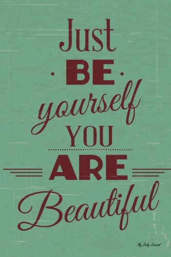 My Daily Journal: Fashion Typography, Lined Journal, 6 x 9, 200 Pages by My Daily Journal