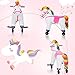 Qaba Walking Unicorn Horse Toy with Wheels and Sound for Kids, Plush Ride-On Battery Operated, White