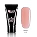UR SUGAR 30ml Poly Quick Gel Nail Extension Builder Gel Lasting Finger Transparent Crystal Jelly Professional French Design Requires UV Lamp for Poly Manicure for Starter