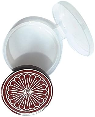 cradle2cricket Carrom Board Striker Brown Color With Design