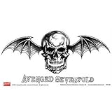 (4x4) Avenged Sevenfold - Skull Vinyl Sticker