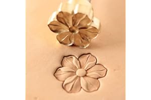 DANDS LTD Leather Stamp Tools Stamps Stamping Carving Punches Tool Craft Leathercrafting Flower