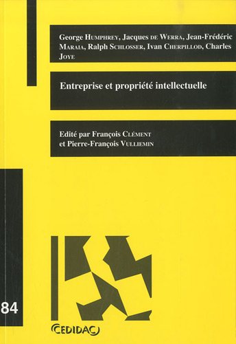 Entreprise et propriété intellectuelle