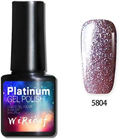 Porlous 2019 Popular Explosion Ladies Newest Nail Polish Long-Lasting Painless Platinum Glue UV LED Gel Polish Finger Nai Natural Waterproof Healthy Professional Soak-off Cheap Discount