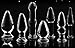 7 Types Set Anal Plug Butt Sex New Top Unique Design Sex Toy Adult Products Crystal Glass Transparent Calabash Shaped Anal Butt Plug Stimulate