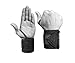 Elastic Wrist Wraps - 18 Inch Pair for Fitness, Powerlifting, Bodybuilding, Weight Lifting, Cross-Training Wrist Supports for Weight Training - with Hook and Loop Grip