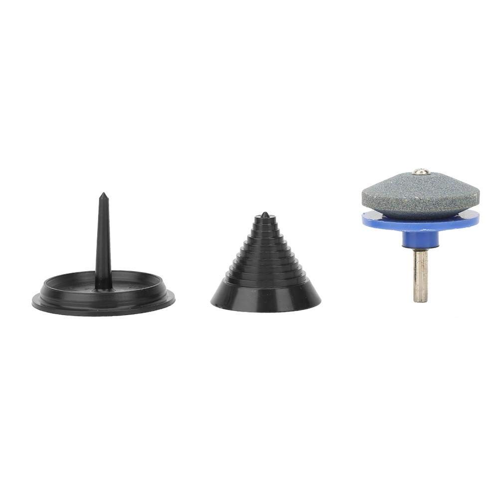 50mm Fast Speed Lawn Mower Blade, Sharpener, ABS Lawnmower Sharpen, Tough Sharpener, Stone Grindstone for Outdoor, Family