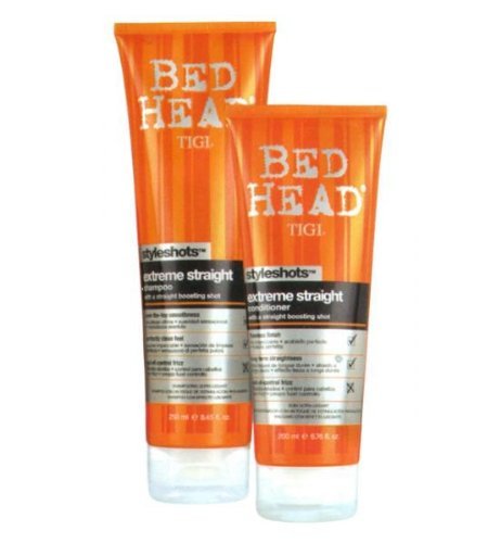 UPC 009531525044, TIGI Bed Head Styleshots Extreme Straight Shampoo (8.45 fl oz) and Conditioner (6.76 fl oz)