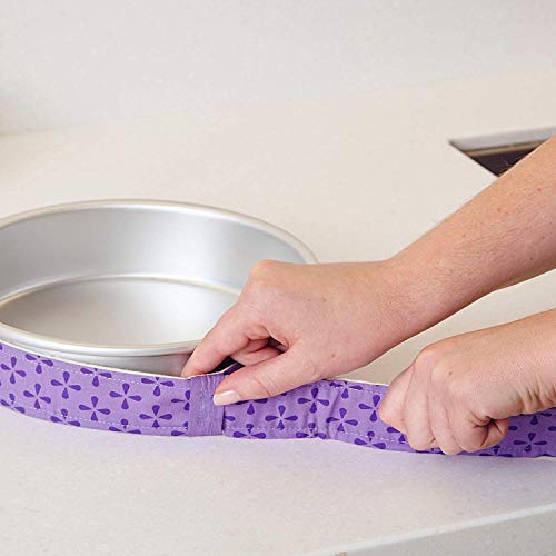 6Piece Bake Even Strip,Cake Pan Dampen Strips,Super Absorbent Thick