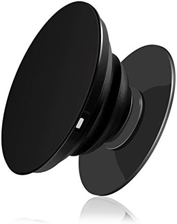 Multi-Function Holder and Mount,Expanding Stand Pop Grip Mount Socket for iPhone Cellphone Smartphones - Black