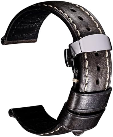 Amazon.com: Ewatchparts Leather Watch Band Strap 22/18mm