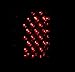 SPPC Black LED Tail Lights Assembly Set for Nissan Titan - (Pair) Driver Left and Passenger Right Side Replacement