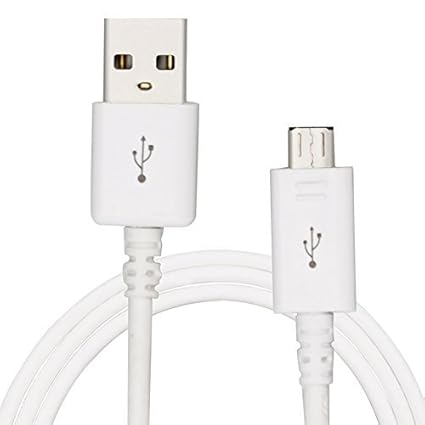 NOVAGO 3m micro USB zu USB Kabel / Sync-Kabel / Ladekabel / Datenkabel - schwarz- microUSB B Stecker auf USB A Stecker auf fü