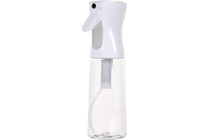VIGOR PATH Hair Empty Spray Bottle - Continuous Nano Fine Mist Sprayer - Reusable Beauty Bottle - Cleaning, Hairstyling & Pla