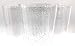 Oojami 140 pc Plastic Classicware Glass Like Champagne Wedding Parties Toasting Flutes Party Cocktail Cups (Silver Glitter)