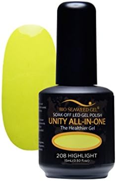 Bio SeaWeed Gel Unity All-In-One UV/LED Gel Polish 208 Highlight 15ml