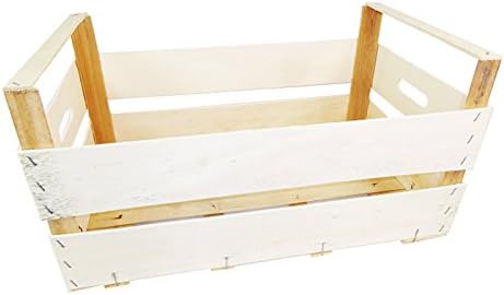 Cesteria Caja Madera 50 x 30 H20/26 cm: Amazon.es: Hogar