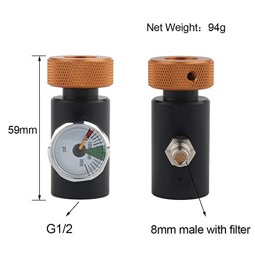 Gurlleu Paintball Remote Fill Adapter & Fill Station (Type-4)