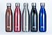 Reej Stainless Steel, 17 OZ / 500 ML Double Wall, Vacuum Insulated, Cola Shaped Thermos Bottle (Bronze)