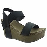 Pierre Dumas Hester-1 Women's Platform Wedge Sandal