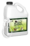 All Natural Rodent Defense Spray -Effective Repellent For Mice, Rats, Squirrels,Rabbits,Gophers, Raccoons&Most Small Animals -Outdoor &Indoor Mouse Deterrent For The Garden,Garage,Trash Cans