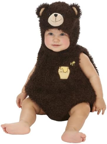 Just Pretend Kids Infant Romper, 0-6 Months, Bear