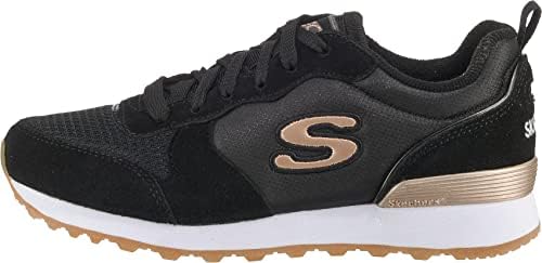Og 85 Goldn Gurl, Sneaker a Collo Basso Donna, Black/White/Gold, 38 EU