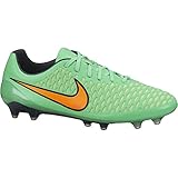 Nike Mens Magista Opus FG Firm Ground Soccer Cleats 9 US, Poison Green/Black/Orange