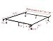 6-Leg Heavy Duty Adjustable Metal Queen, Full, Full XL, Twin, Twin XL, Bed Frame with Rug Rollers & Locking Wheels
