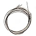 10pcs 5 Feet Black & Ivory ABS Guitar Binding Purfling Strip 16501.52mm Thick