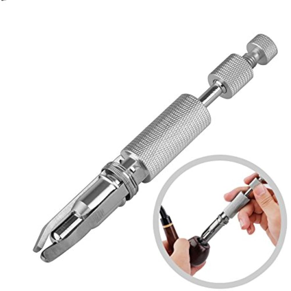 Stainless Steel Reamer Tool 6 Tobacco Pipe Carbon Scraper Health