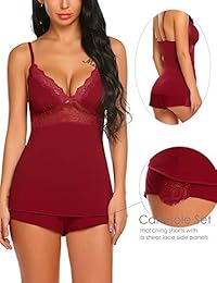Avidlove pijama de encaje para mujer