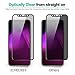 Privacy Screen Protector Compatible iPhone Xs iPhone X - ICHECKEY 4D Curved Anti-Spy Anti-Peep Full Coverage Tempered Glass Screen Cover Shield Apple iPhone Xs/iPhone X, 5.8 Inch – Black