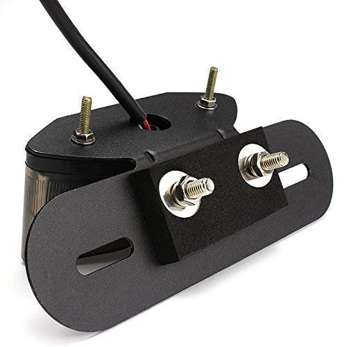 TUINCYN Motorbike Integrated LED Brake Light & Turn Signals Indicator Light Blinker Lamp 2 in 1 Motorcycle Rear Stop Break Light Motor Bulb Mounting Accessories(Pack of 1)