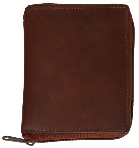 100% Genuine Leather Bi-fold Mens Wallet BD #702CF