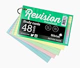 Silvine Luxpad 5x3 inch Ringbound Revision Cards Assorted Colours 48 view 2
