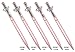 Vertini Swarovski Crystal Slim 1.0mm Ballpoint Pen Vsp-08P Tanza