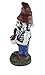Design House 319657 Skeleton Man Gnome with Pipe Lawn 19-inch Garden Patio Home & Office Décor Housewarming Gifting Birthdays, Multicolor