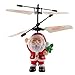 Cirsum Kids Toy Flying Santa Built-in Shining LED Lighting for Kids Teens Gifts