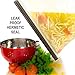 Reusable Silicone Food Saver Zip Bags – Eco Airtight Leak-Proof Dishwasher Microwave Freezer Safe Zipper Seal Meal Prep Hot Cold Sous Vide Cooking Travel Lunch Pouches, Variety Pack by Top Amaze