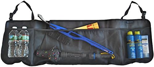 Premium Backseat/Trunk Organizer by SimplyOrganized - Multi-purpose Car Organizer/Seat Back Organizer/Cargo Accessories Organizer with Spacious Storage Pockets | 100% Satisfaction Guarantee