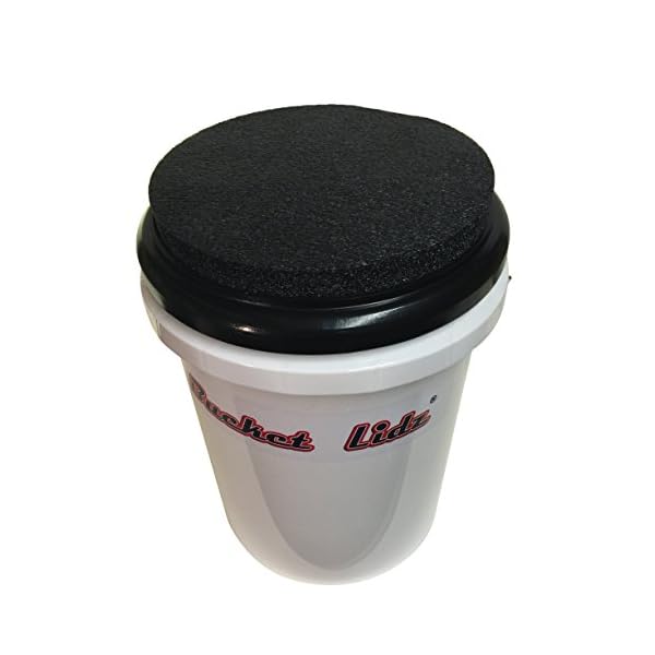 Black-Padded-Bucket-Lid-Black-FrameBlack-Pad-by-Bucket-Lidz-1-Inch-Pad